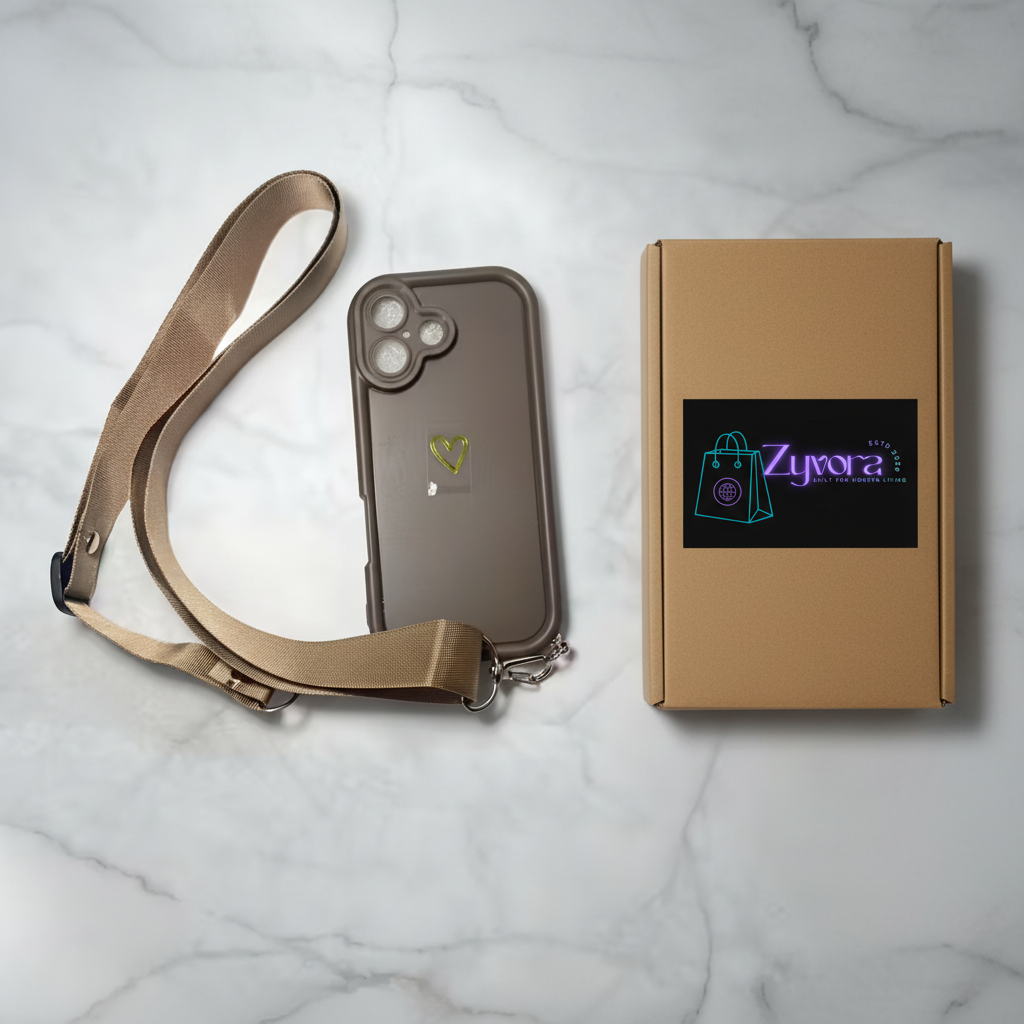 Zyvora Phone Case with Lanyard
