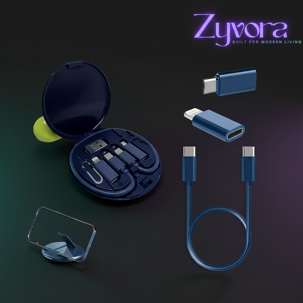 Zyvora 5-in-1 Charging Kit