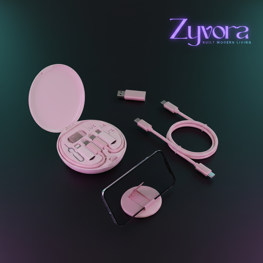 Zyvora 5-in-1 Charging Kit