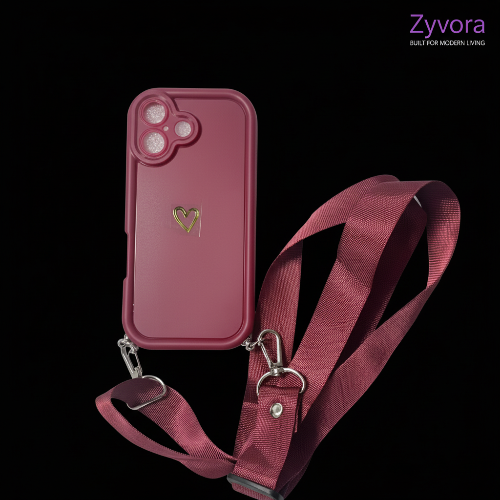 Zyvora Phone Case with Lanyard