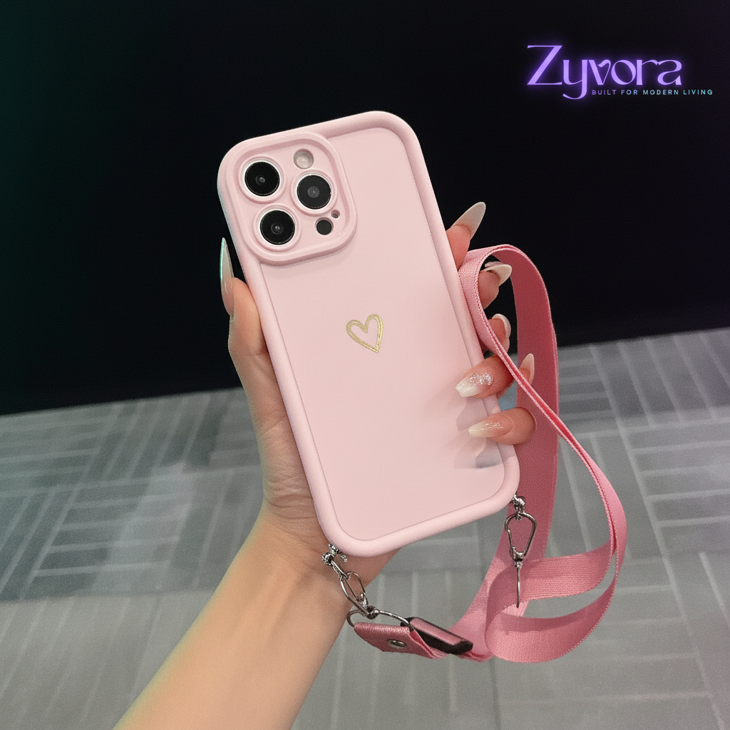 Zyvora Phone Case with Lanyard