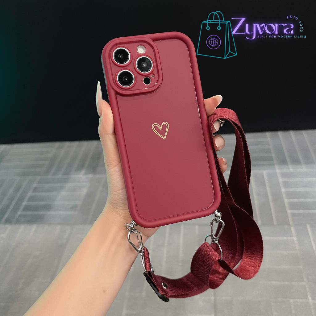 Zyvora Phone Case with Lanyard