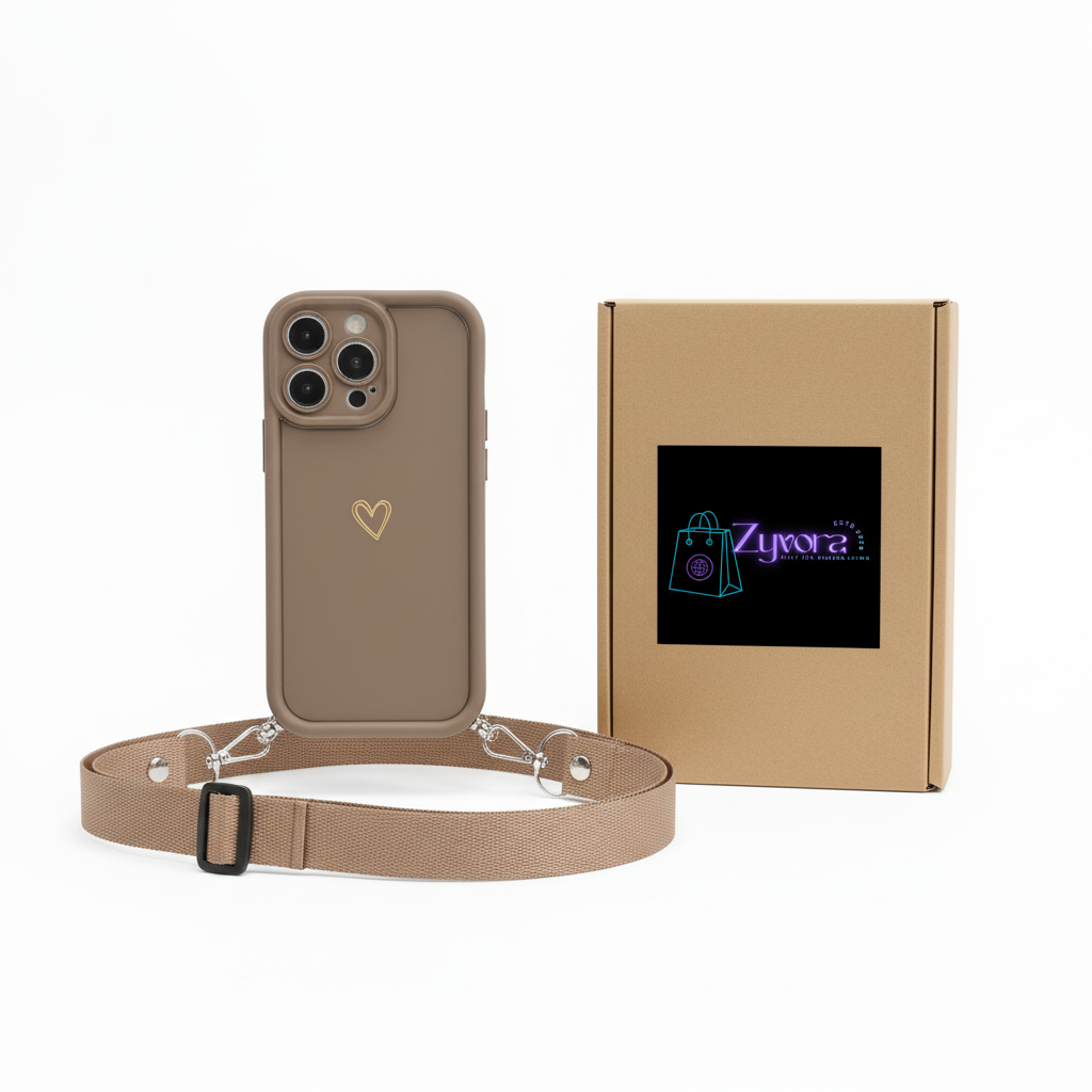 Zyvora Phone Case with Lanyard