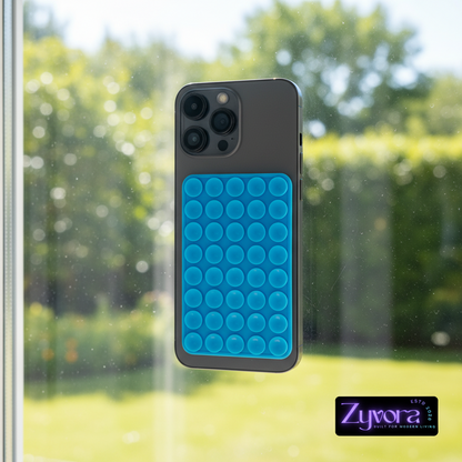 Zyvora Silicone Back Sticker